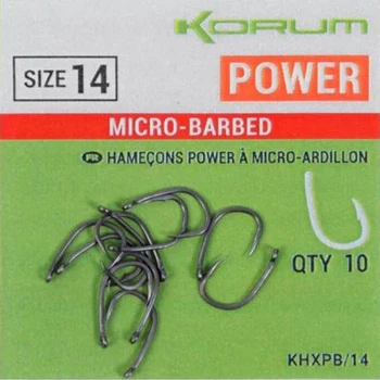 KORUM XPERT POWER MICRO BARBED HOROG 16