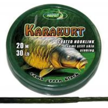 KATRAN KARAKURT COATED BRAIDED HOOK LINKS 15 LB 20 M