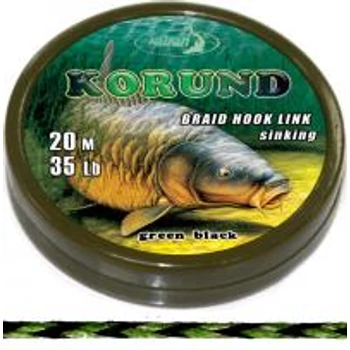 KATRAN KORUND BRAIDED HOOK LINKS 35LB 20M