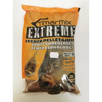 TIMÁR MIX EXTREME PELLET MIX 800G + JUICE WHITE CHOCO 150ML