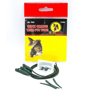 EXTRA CARP SZERELÉK GYORSKAPOCCSAL ÉS SZILIKON CSŐVEL