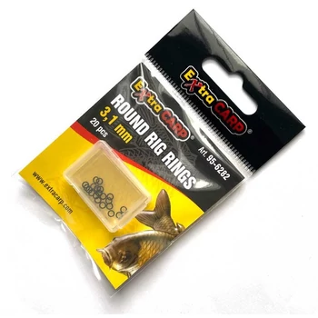 EXTRA CARP ROUND RIG RINGS HOROG KARIKA 3,1MM 20DB