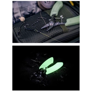 RIDGEMONKEY NITE GLO FLUORESZKÁLÓ FONOTT ZSINÓR VÁGÓ OLLÓ