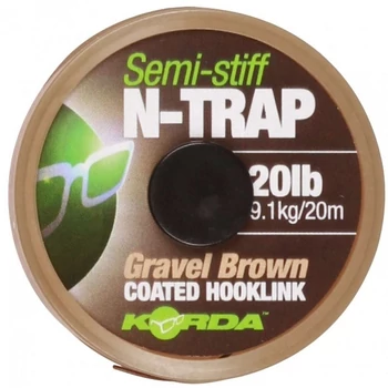 KORDA SOFT N-TRAP BEVONATOS ELŐKEZSINÓR GRAVEL BROWN 30LB