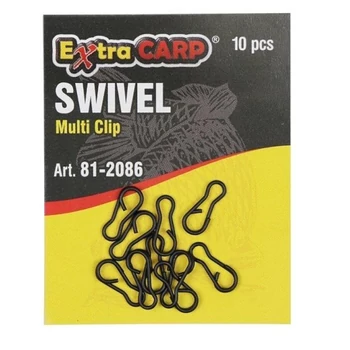 EXTRA CARP SWIVEL MULTI CLIP GYORSKAPOCS 10DB