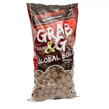 STARBAITS GRAB&G GLOBAL BOJLI 2,5KG 20MM HALIBUT