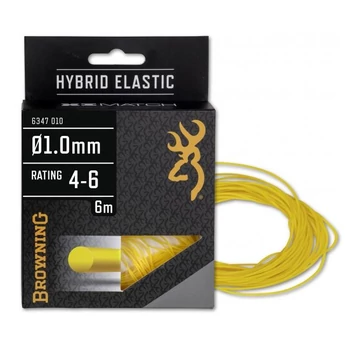 BROWNING HYBRID ELASTIC GUMI 6M CITROMSÁRGA 1,00MM 4-6
