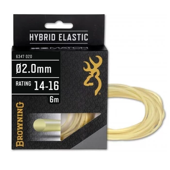 BROWNING HYBRID ELASTIC GUMI 6M NATÚR 2,00MM 14-16