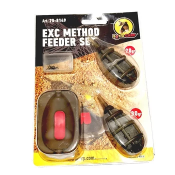 EXTRA CARP METHOD FEEDER SET 2+1 20-30G