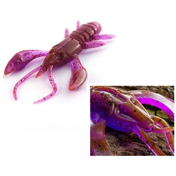 FISHUP REAL CRAW RÁKIMITÁCIÓ 1,5" - 3,6CM - 10DB - 016 LOX/GREEN & BLACK