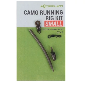 KORUM CAMO RUNNING RIG KIT - SMALL / KICSI
