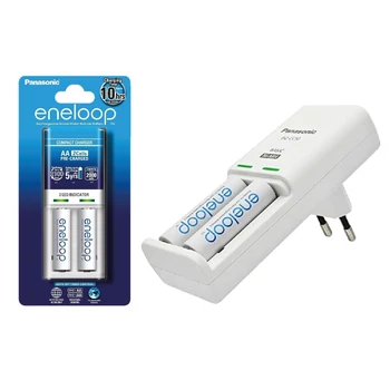 PANASONIC ENELOOP AKKUMULÁTOR TÖLTŐ 1900 mAh + 2DB AA TÖLTHETŐ ELEM