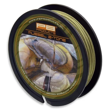 PB PRODUCTS MUSSEL 2-TONE ELŐKE ZSINÓR 35LB 20M