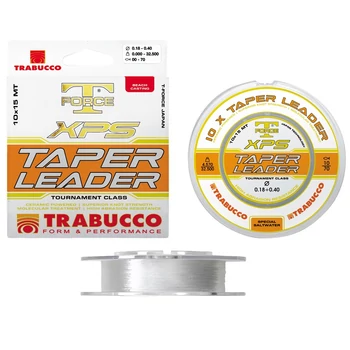 TRABUCCO T-FORCE XPS TAPER LEADER 5X15M - 0,20-0,50MM