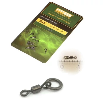 PB PRODUCTS BAIT RING SWIVEL 24 CSALIZÓ KARIKÁS FORGÓ