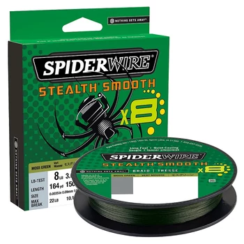 SPIDER WIRE STEALTH SMOOTH X8 150M ZÖLD