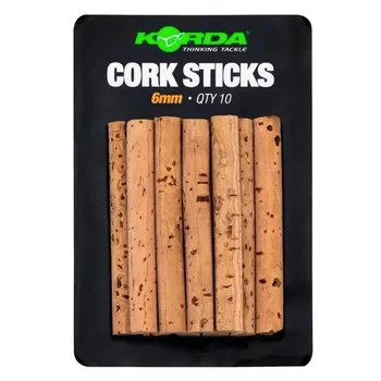 KORDA CORK STICKS PARAFA RUDAK 4MM 10DB/CS