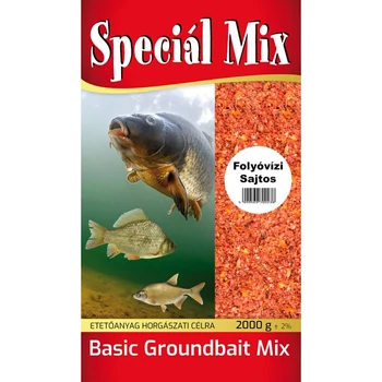 SPECIÁL MIX BASIC ETETŐANYAG 2KG - FOLYÓVÍZI SAJTOS