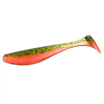 FISHUP WIZZLE SHAD GUMIHAL 3" 8CM 8DB - 205 WATERMELON/FLUO ORANGE