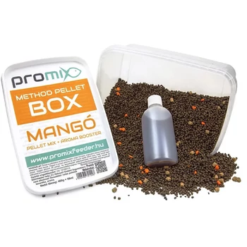 PROMIX METHOD PELLET BOX 400G+50ML - MANGÓ