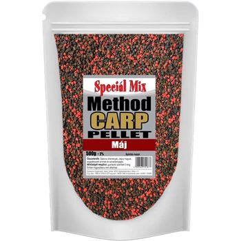 SPECIÁL MIX METHOD CARP PELLET 500G 2,5MM - MÁJ