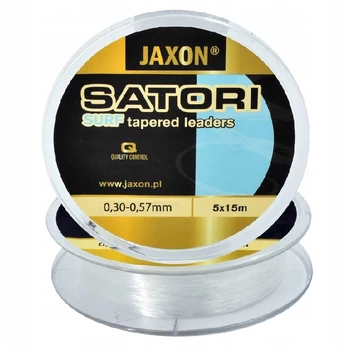 JAXON SATORI SURF TAPERED LEADERS DOBÓELŐTÉT 5X15M 