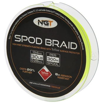 NGT TEFLON COATED SPOD BRAID FONOTT ZSINÓR 300M 0,28MM
