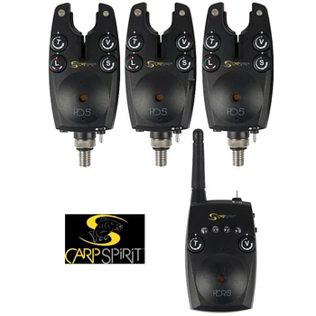 CARP SPIRIT HD5 3+1 ELEKTROMOS KAPÁSJELZŐ SZETT