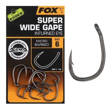 FOX EDGES™ SUPER WIDE GAPE (IN-TURNED EYE) HOROG