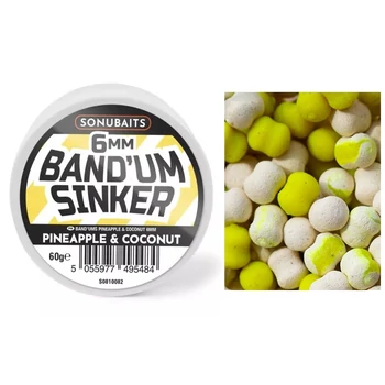 SONUBAITS BAND'UM SINKER 6MM - PINEAPPLE & COCONUT