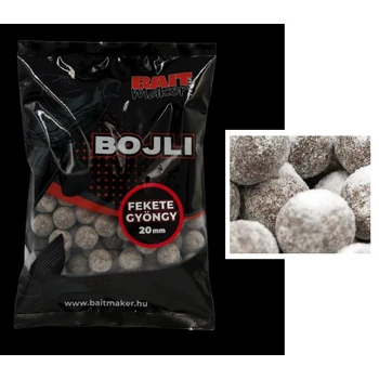 BAITMAKER SÓZOTT BOJLI 800G 20MM - FEKETE GYÖNGY