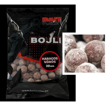 BAITMAKER SÓZOTT BOJLI 800G 24MM - HARAGOS VÖRÖS