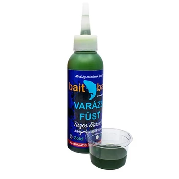 BAIT BAIT VARÁZSFÜST FLUO LIQUID ZÖLD - TÜZES BARACK - FLUO ZÖLD