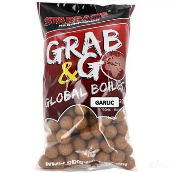 STARBAITS GRAB &GO GLOBAL BOJLI 1KG 20MM GARLIC