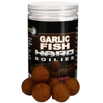 STARBAITS GARLIC FISH HARD BOILIES 24MM 200GR
