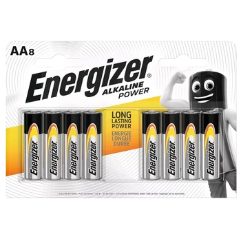 ENERGIZER ALKALINE POWER AA 8 PACK CERUZA ELEM 8DB