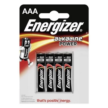 ENERGIZER ALKALINE POWER AAA 4 PACK CERUZA ELEM 4DB