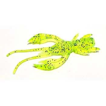 FISHUP REAL CRAW RÁKIMITÁCIÓ 1,5" - 3,6CM - 10DB - 026 FLUO CHARTREUSE/GREEN