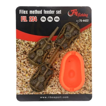FILFISHING FILEX METHOD FEEDER SZETT 20-30-40G