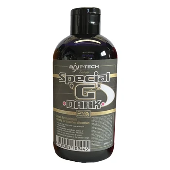 BAIT-TECH SPECIAL G DELUXE LIQUID 250ML - DARK