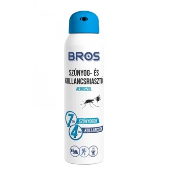 BROS SZÚNYOG- ÉS KULLANCSRIASZTÓ AEROSZOL 90ML