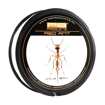PB PRODUCTS RED ANT SNAGLEADER ELŐTÉTZSINÓR 35LB 80M