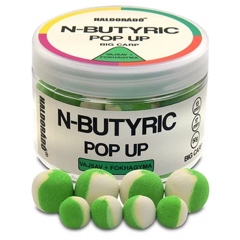 HALDORÁDÓ N-BUTYRIC POP UP BIG CARP 13, 17 MM - VAJSAV + FOKHAGYMA