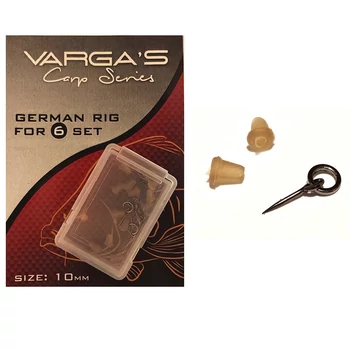 VARGA'S CARP SERIE GERMAN RIG SET 6DB