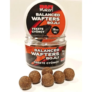 BAITMAKER BALANCED WAFTER BOJLI 16 MM 60G - FEKETE GYÖNGY