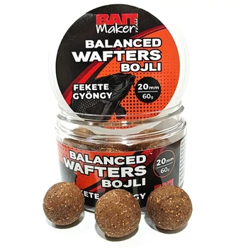 BAITMAKER BALANCED WAFTER BOJLI 20 MM 60G - FEKETE GYÖNGY