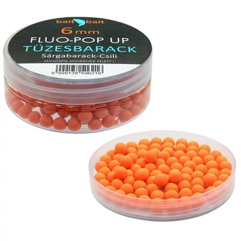 BAIT BAIT FLUO POP-UP 6MM - TÜZES BARACK