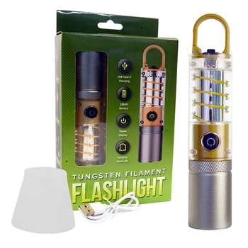 OUTDOOR TUNGSTEN FILAMNENT WOLFRAM SZÁLAS ZSEBLÁMPA