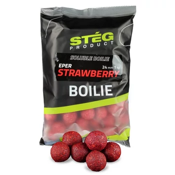 STÉG PRODUCT SOLUBLE / OLDODÓ BOJLI - 20MM - STRAWBERRY
