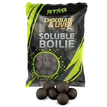 STÉG PRODUCT SOLUBLE / OLDODÓ BOJLI - 20MM - CHOCOLATE&amp;LIVER